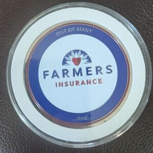 Farmers Insurance Collectible Employee Coin